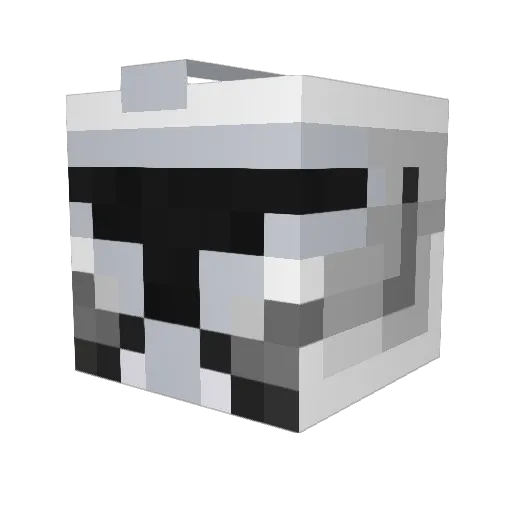 Emelyyyy Minecraft avatar head, 3D render