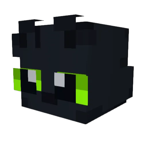 Emer1015 Minecraft avatar head, 3D render