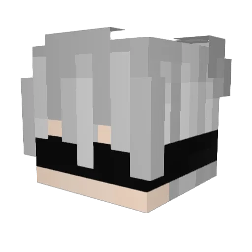 Emer90 Minecraft avatar head, 3D render