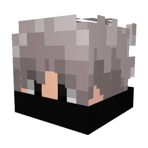 Emerald136 Minecraft avatar head, 3D render