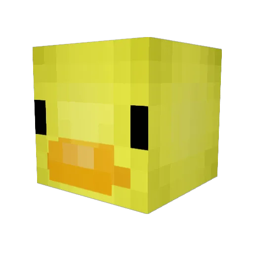 Emerald14 Minecraft avatar head, 3D render