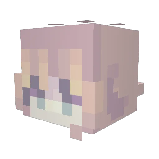 EmeraldBoo23 Minecraft avatar head, 3D render