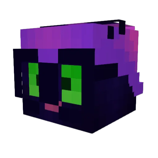 EmeraldC1999 Minecraft avatar head, 3D render