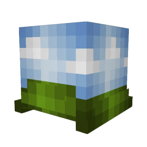EmeraldCreeper89 Minecraft avatar head, 3D render
