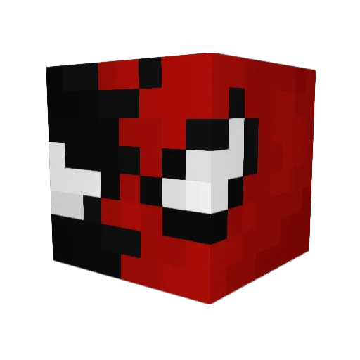 EmeraldDem Minecraft avatar head, 3D render