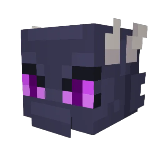 EmeraldDragoness Minecraft avatar head, 3D render