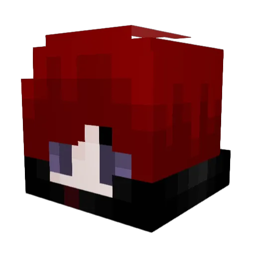 EmeraldPrawn582 Minecraft avatar head, 3D render
