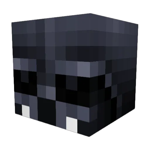 EmergedBow7 Minecraft avatar head, 3D render