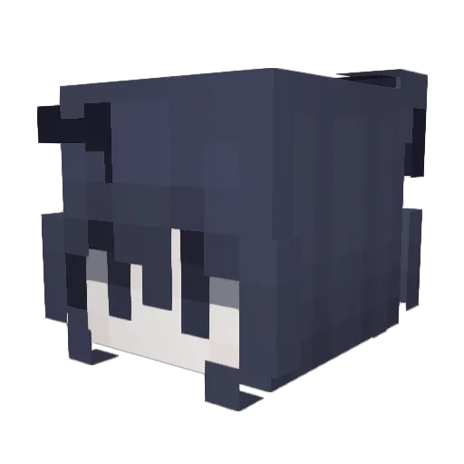 EmiSme99 Minecraft avatar head, 3D render