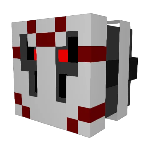 Emi_Gar Minecraft avatar head, 3D render