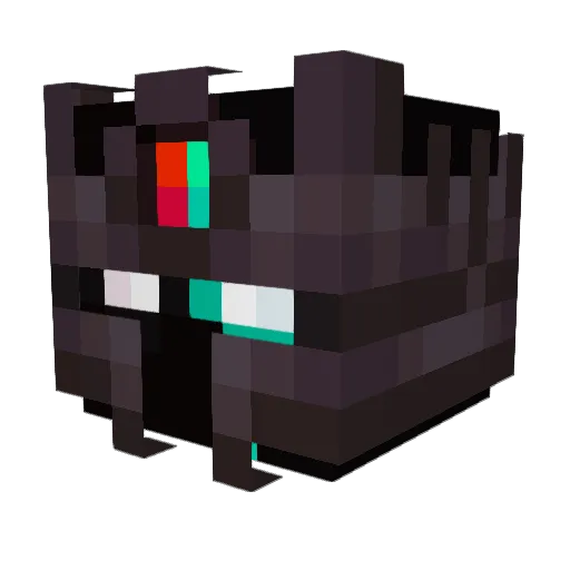 Emichenko Minecraft avatar head, 3D render