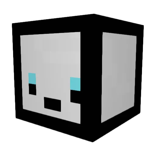 EmilOssman Minecraft avatar head, 3D render