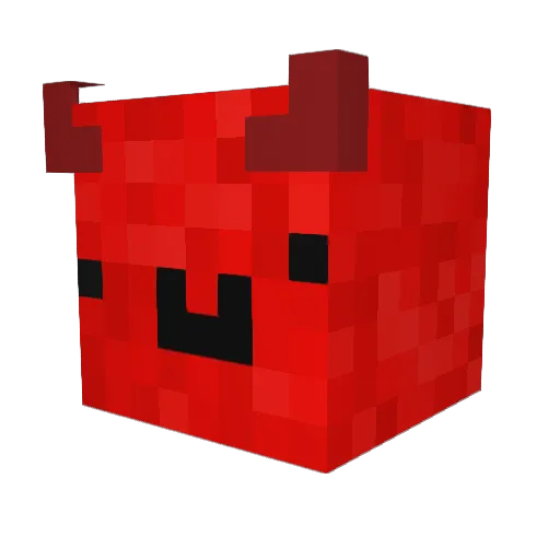 EmilPemil Minecraft avatar head, 3D render