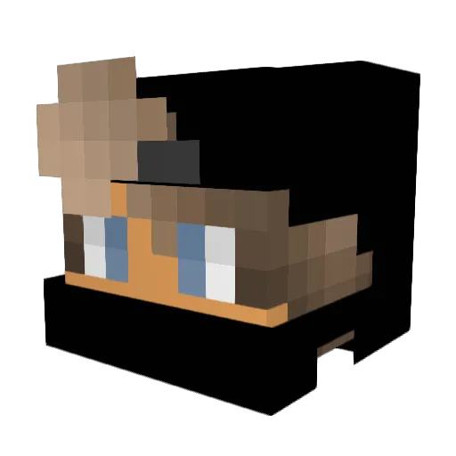 Emil_ReylixD Minecraft avatar head, 3D render