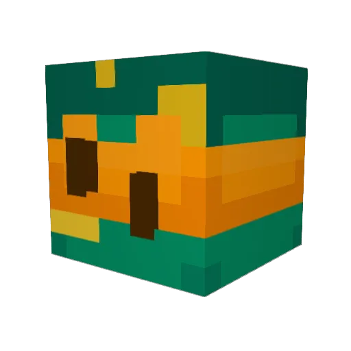 Emile1273 Minecraft avatar head, 3D render