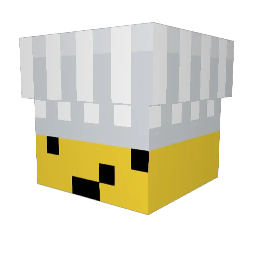 Emilia_luv99 Minecraft avatar head, 3D render