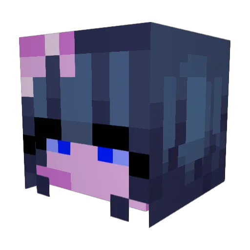 Emiliaj2006 Minecraft avatar head, 3D render