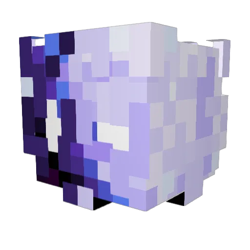 EmilioGHG Minecraft avatar head, 3D render