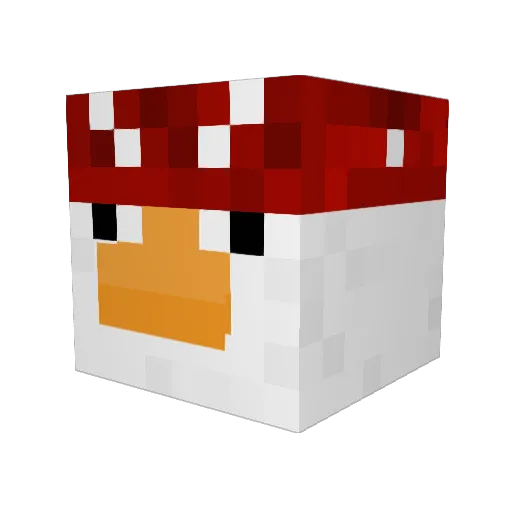 Emilkemil2011 Minecraft avatar head, 3D render