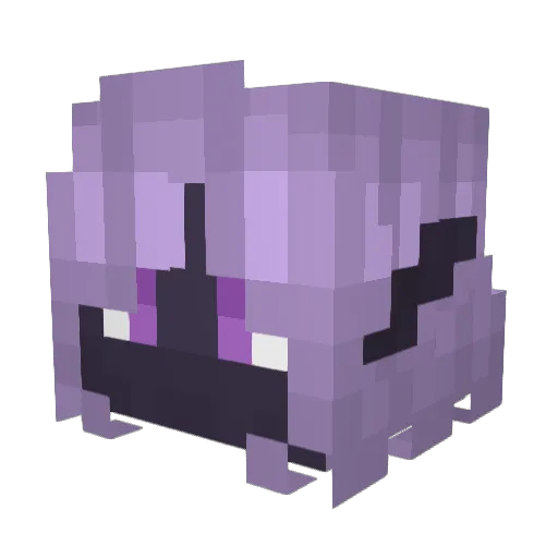 EmilySW_ Minecraft avatar head, 3D render