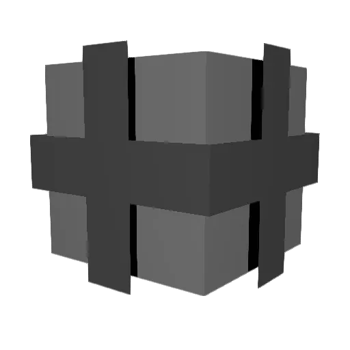 Emin72 Minecraft avatar head, 3D render