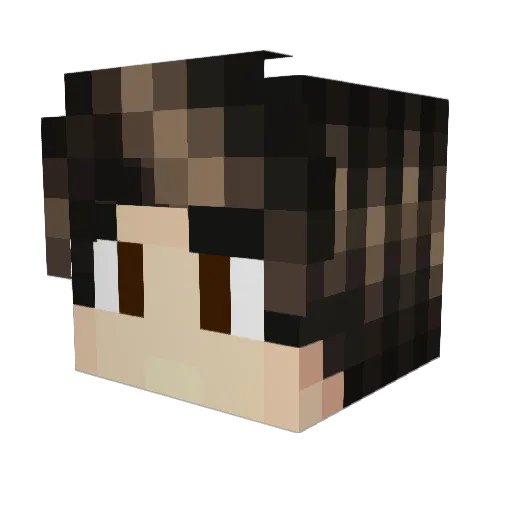Eminence31 Minecraft avatar head, 3D render