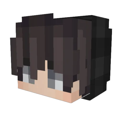 Eminent_E Minecraft avatar head, 3D render