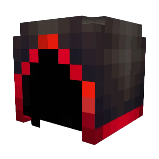 Eminov Minecraft avatar head, 3D render
