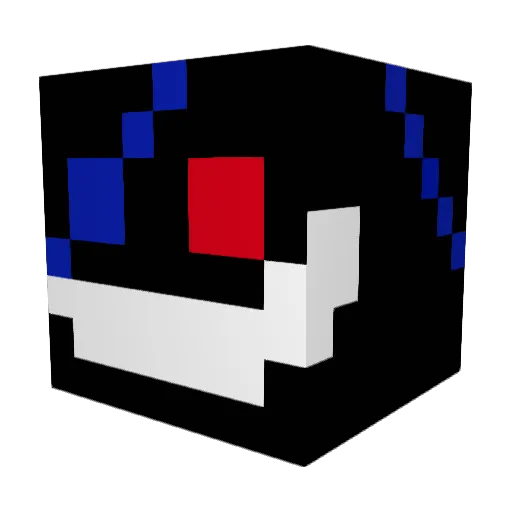 Emir61456 Minecraft avatar head, 3D render