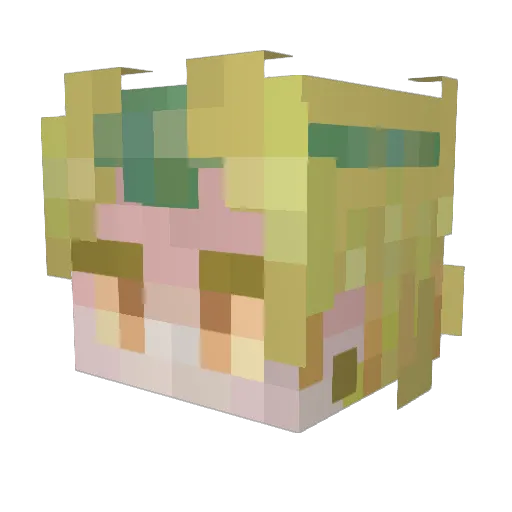 EmirAkdenizz Minecraft avatar head, 3D render