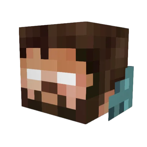 EmirAydinn0 Minecraft avatar head, 3D render
