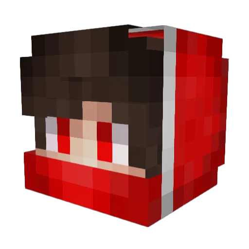 EmirHD_Pvp Minecraft avatar head, 3D render