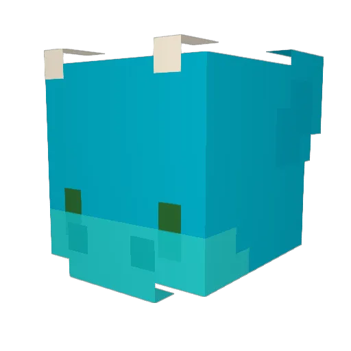 Emirhaniko Minecraft avatar head, 3D render
