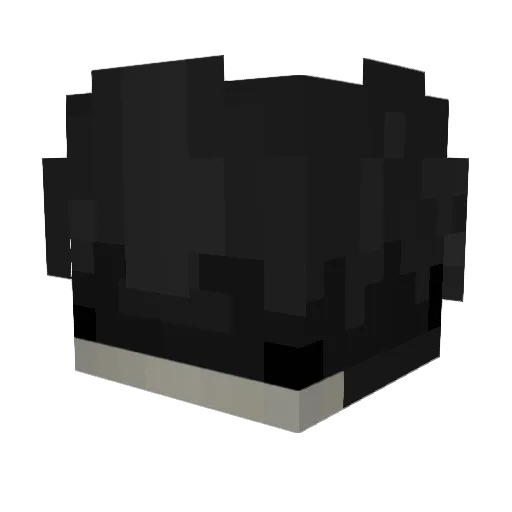 Emirtp Minecraft avatar head, 3D render