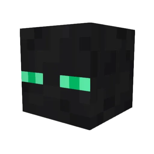 EmitLinks Minecraft avatar head, 3D render