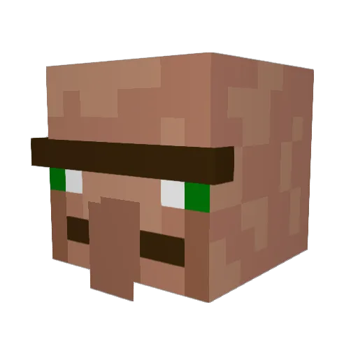Emjay828 Minecraft avatar head, 3D render