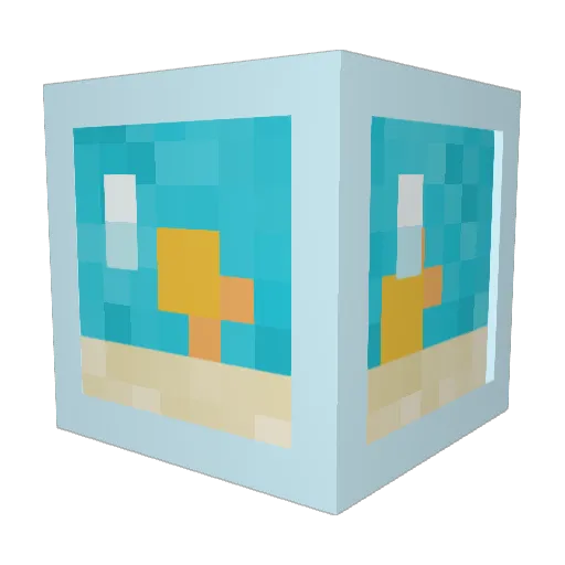 Emjoy398 Minecraft avatar head, 3D render