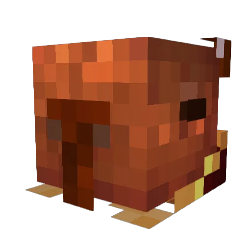 Emka5852 Minecraft avatar head, 3D render