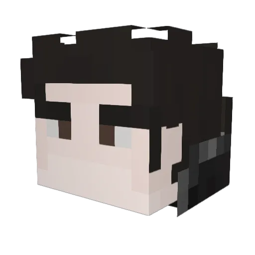 Emlynnnnnnn Minecraft avatar head, 3D render