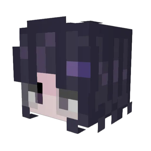 EmmArrGus Minecraft avatar head, 3D render