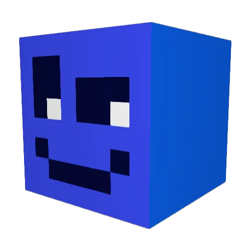 EmmaKathiii Minecraft avatar head, 3D render