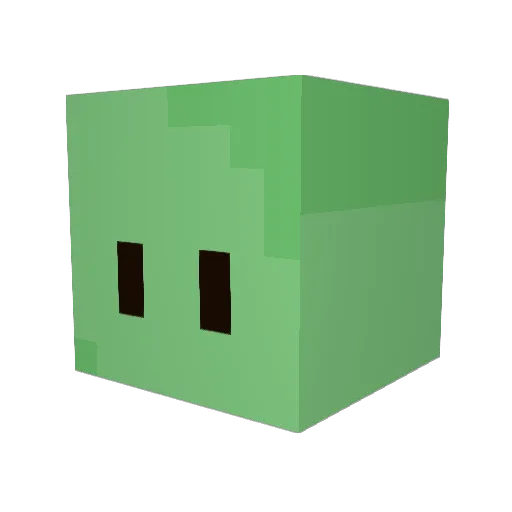 EmmaLizzie Minecraft avatar head, 3D render