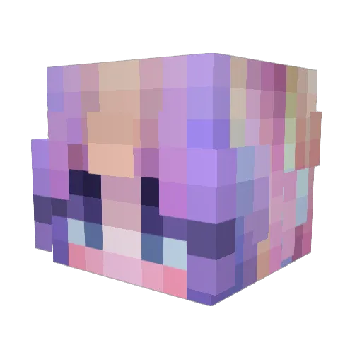 EmmaMyersFanboy Minecraft avatar head, 3D render