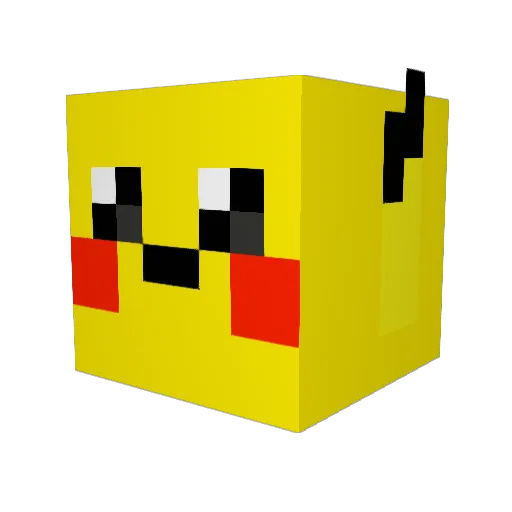 EmmaR123456789 Minecraft avatar head, 3D render