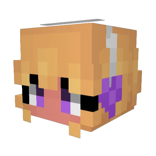 EmmaSlattery23 Minecraft avatar head, 3D render