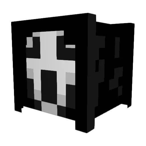 Emma_DC22 Minecraft avatar head, 3D render