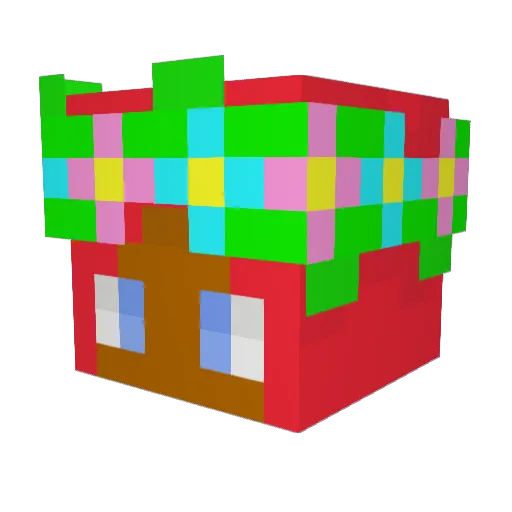 Emma_Joelynn Minecraft avatar head, 3D render