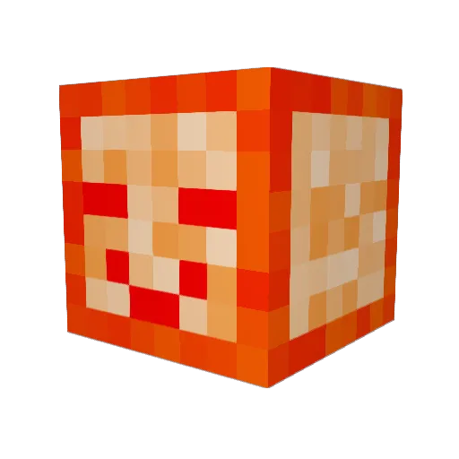 Emmaandlauren Minecraft avatar head, 3D render
