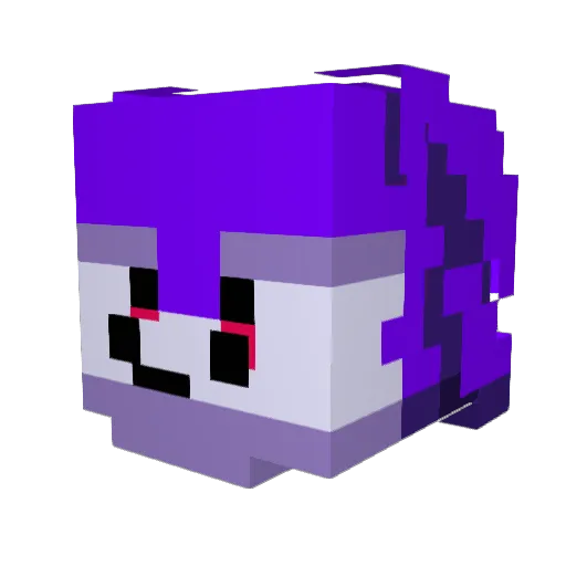 Emmalarsen2003 Minecraft avatar head, 3D render