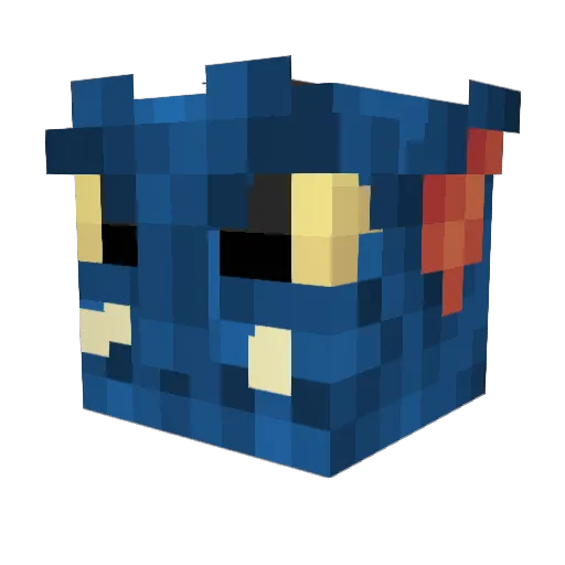 Emmanuelpro322 Minecraft avatar head, 3D render